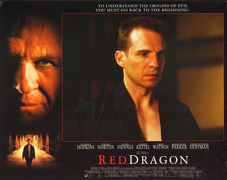 Ralph Fiennes - Dragon rouge - Cartes de lobby