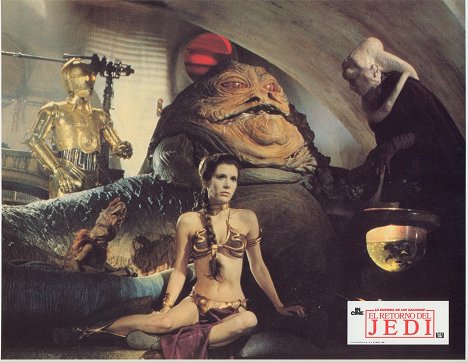 Carrie Fisher, Michael Carter - Star Wars: Episode VI - Return of the Jedi - Lobby Cards
