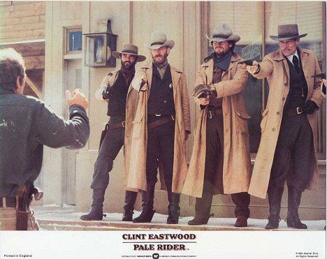 John Russell - Pale Rider - Lobby Cards