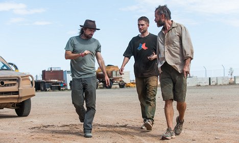 David Michôd, Robert Pattinson, Guy Pearce - The Rover - A Caçada - De filmagens