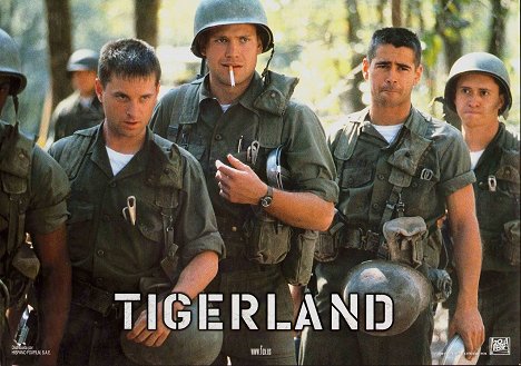 Shea Whigham, Matthew Davis, Colin Farrell, Clifton Collins Jr. - Tigerland - Lobbykarten