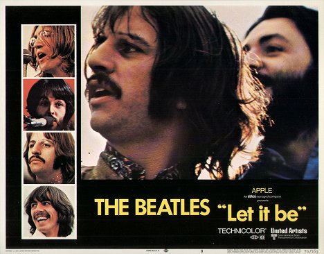 Ringo Starr, Paul McCartney - Let It Be - Lobbykarten