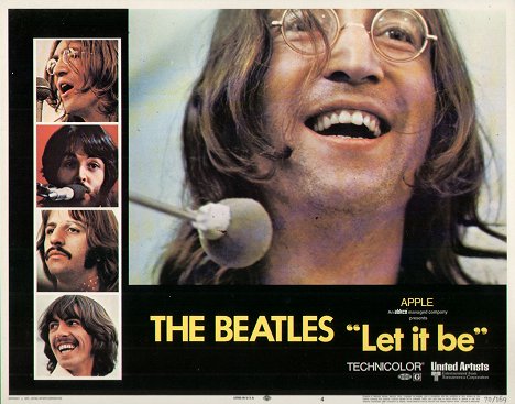John Lennon - Let It Be - Cartes de lobby