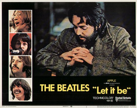 Paul McCartney - Let It Be - Lobbykarten