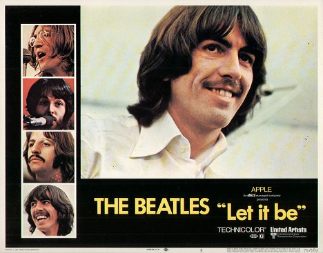 George Harrison - Let It Be - Lobbykaarten