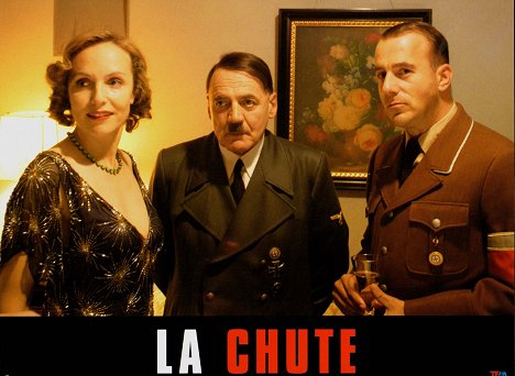 Juliane Köhler, Bruno Ganz, Heino Ferch - La Chute - Cartes de lobby