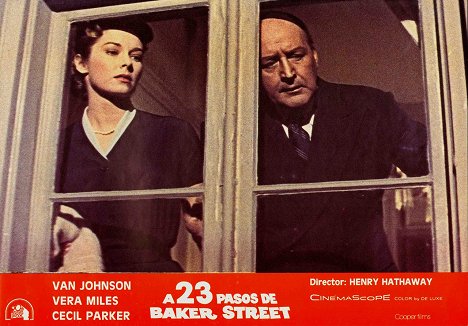 Vera Miles, Cecil Parker - 23 Paces to Baker Street - Fotosky