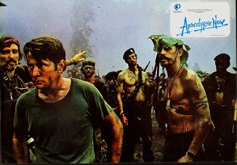Dennis Hopper, Martin Sheen, Scott Glenn, Frederic Forrest - Apocalypse Now - Fotocromos
