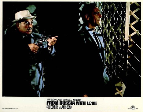 Pedro Armendáriz, Sean Connery - From Russia with Love - Lobby Cards