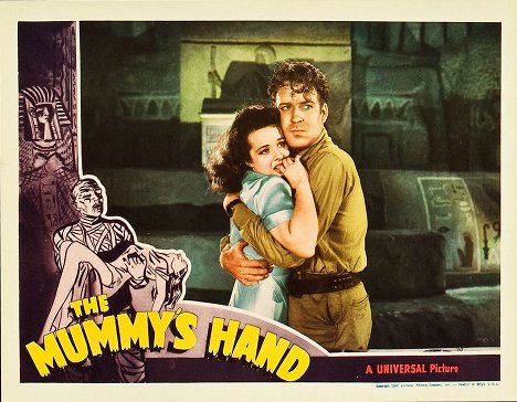 Peggy Moran, Dick Foran - The Mummy's Hand - Lobby karty