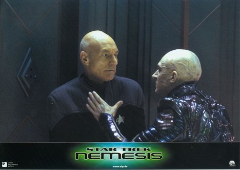 Patrick Stewart, Tom Hardy - Star Trek: Nemesis - Lobby Cards