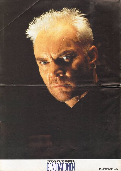 Malcolm McDowell - Star Trek Generations - Cartes de lobby