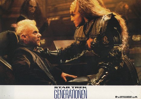 Malcolm McDowell - Star Trek Generations - Cartes de lobby