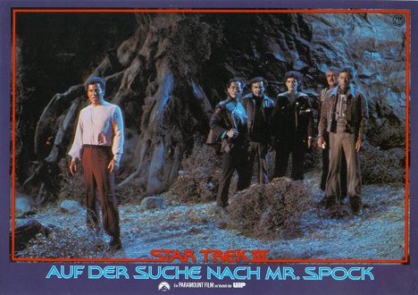 William Shatner, George Takei, Walter Koenig, James Doohan, DeForest Kelley - Star Trek III: Auf der Suche nach Mr. Spock - Lobbykarten