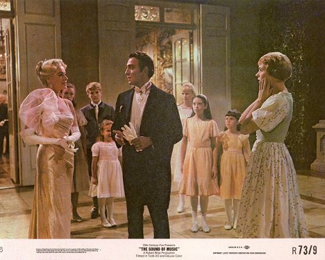 Eleanor Parker, Christopher Plummer, Angela Cartwright, Julie Andrews - Música no Coração - Cartões lobby