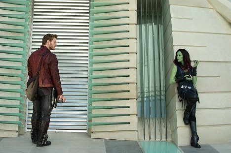 Chris Pratt, Zoe Saldana - Guardians of the Galaxy - Photos