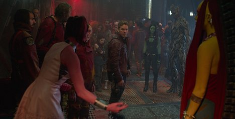 Chris Pratt, Zoe Saldana - Guardianes de la Galaxia - De la película
