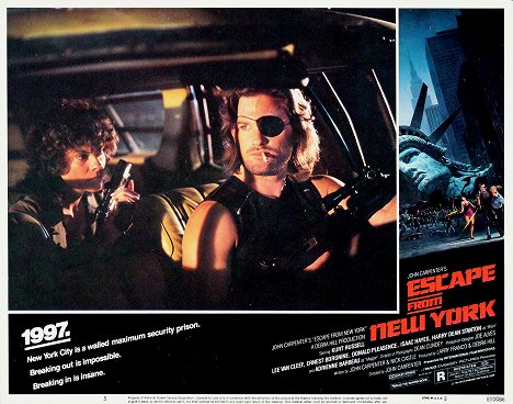 Adrienne Barbeau, Kurt Russell - Escape from New York - Lobby Cards