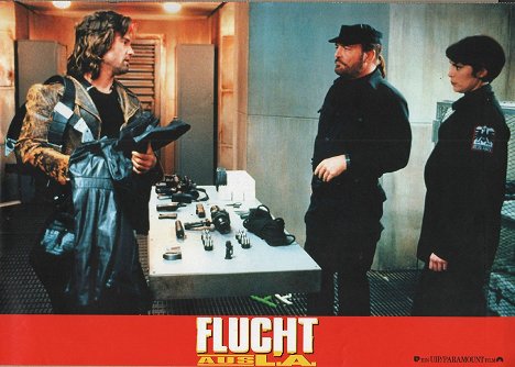 Kurt Russell, Stacy Keach, Michelle Forbes - Ucieczka z Los Angeles - Lobby karty