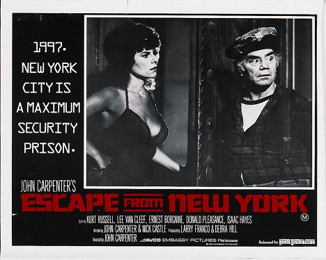 Adrienne Barbeau, Ernest Borgnine - Escape from New York - Lobby Cards