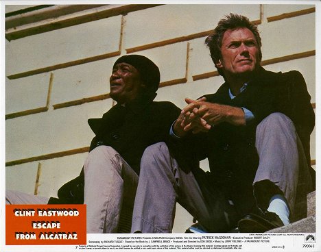 Paul Benjamin, Clint Eastwood - Escape from Alcatraz - Lobbykaarten
