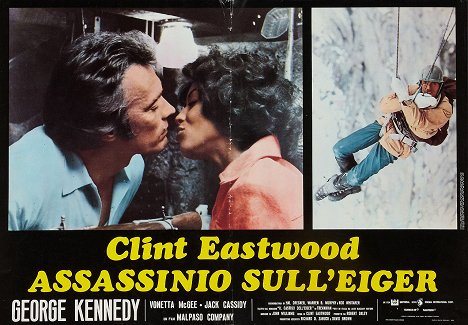 Clint Eastwood, Vonetta McGee - The Eiger Sanction - Lobby Cards