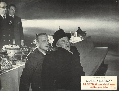 George C. Scott, Peter Bull - Dr. Strangelove or: How I Learned to Stop Worrying and Love the Bomb - Lobby Cards