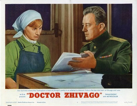 Rita Tushingham, Alec Guinness - Doctor Zhivago - Lobby Cards