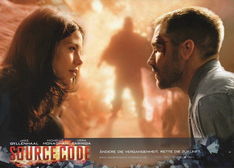 Michelle Monaghan, Jake Gyllenhaal - Source Code - Lobbykarten