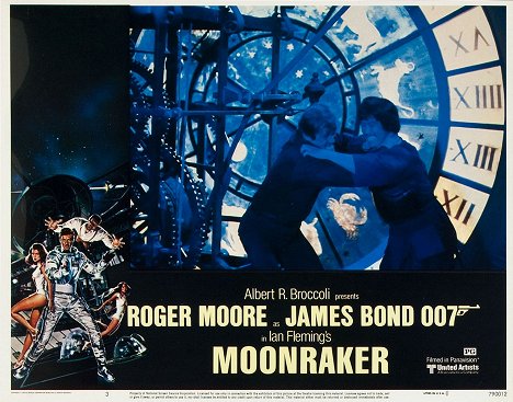 Roger Moore, Toshirô Suga - James Bond 007 - Moonraker - Streng geheim - Lobbykarten