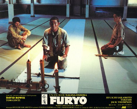 Tom Conti, Takeshi Kitano, Ryūichi Sakamoto - Furyo - Merry Christmas, Mr. Lawrence - Lobbykarten