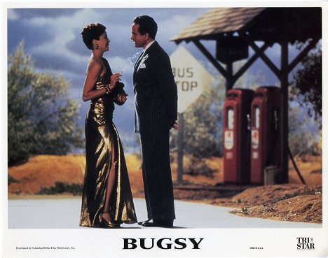 Annette Bening, Warren Beatty - Bugsy - Lobbykarten
