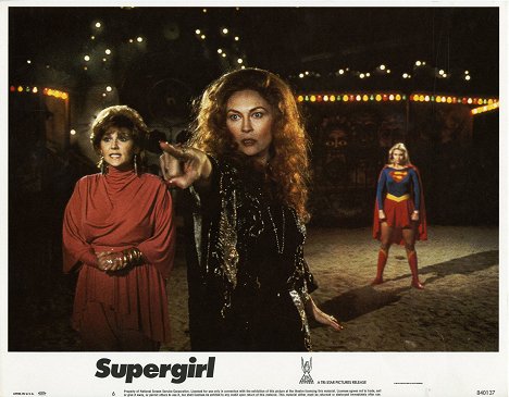 Brenda Vaccaro, Faye Dunaway - Supergirl - Lobbykarten