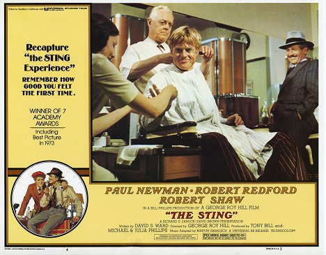 Patricia Bratcher, Robert Redford, Paul Newman - El cop - Fotocromos