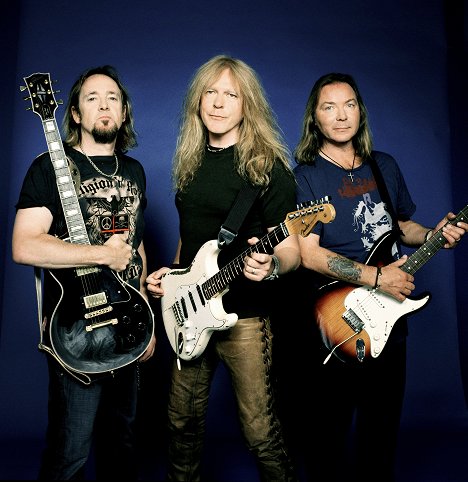 Adrian Smith, Janick Gers, Dave Murray - Iron Maiden: Death on the Road - Promoción