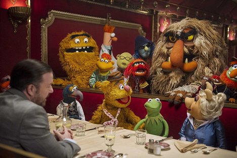 Ricky Gervais - Muppets Most Wanted - Van film