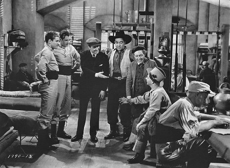 Robert Preston, Gary Cooper, Ray Milland, Broderick Crawford, J. Carrol Naish, Charles Barton - Kék csillag - Filmfotók