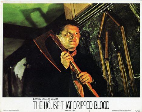 Wolfe Morris - The House That Dripped Blood - Lobbykarten