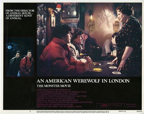 David Naughton, Griffin Dunne - Un hombre lobo americano en Londres - Fotocromos