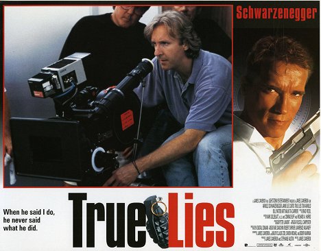 James Cameron - True Lies - Wahre Lügen - Lobbykarten