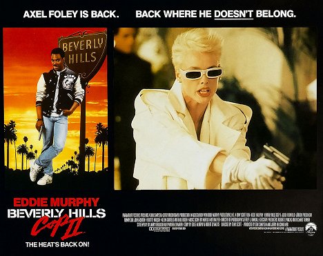 Brigitte Nielsen - Beverly Hills Cop II - Lobbykarten
