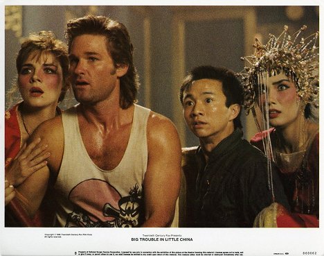 Kim Cattrall, Kurt Russell, Dennis Dun, Suzee Pai - Big Trouble in Little China - Lobby Cards