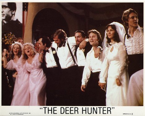John Cazale, Chuck Aspegren, Robert De Niro, John Savage, Rutanya Alda, Christopher Walken - The Deer Hunter - Lobbykaarten