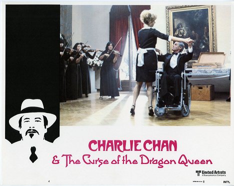 Rachel Roberts, Roddy McDowall - Charlie Chan and the Curse of the Dragon Queen - Cartes de lobby