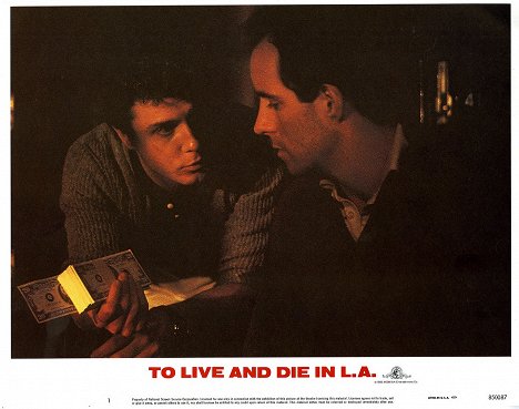William Petersen, John Pankow - To Live and Die in L.A. - Lobbykaarten