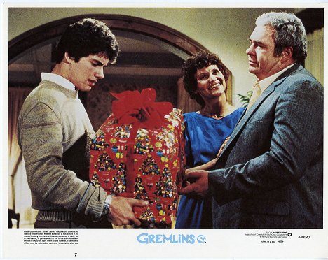 Zach Galligan, Frances Lee McCain, Hoyt Axton - Gremlins - Fotocromos