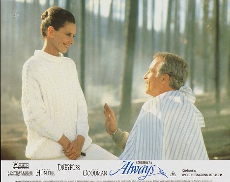 Audrey Hepburn, Richard Dreyfuss - Always - Der Feuerengel von Montana - Lobbykarten