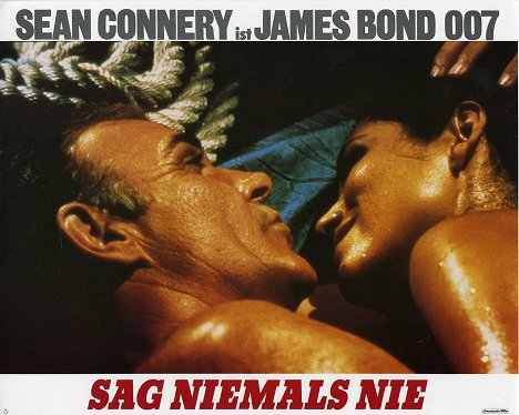 Sean Connery, Barbara Carrera - Soha ne mondd, hogy soha - Vitrinfotók