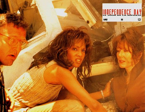 Vivica A. Fox, Mary McDonnell - Independence Day - Cartes de lobby