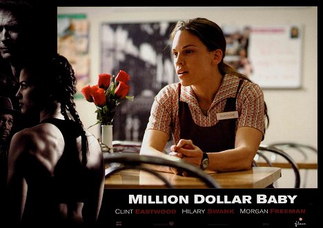 Hilary Swank - Million Dollar Baby - Lobbykaarten
